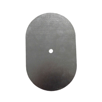 Oval Hand Hole Cover Flat 3 1/2" x 5-1/2" (Part # 88-00006)