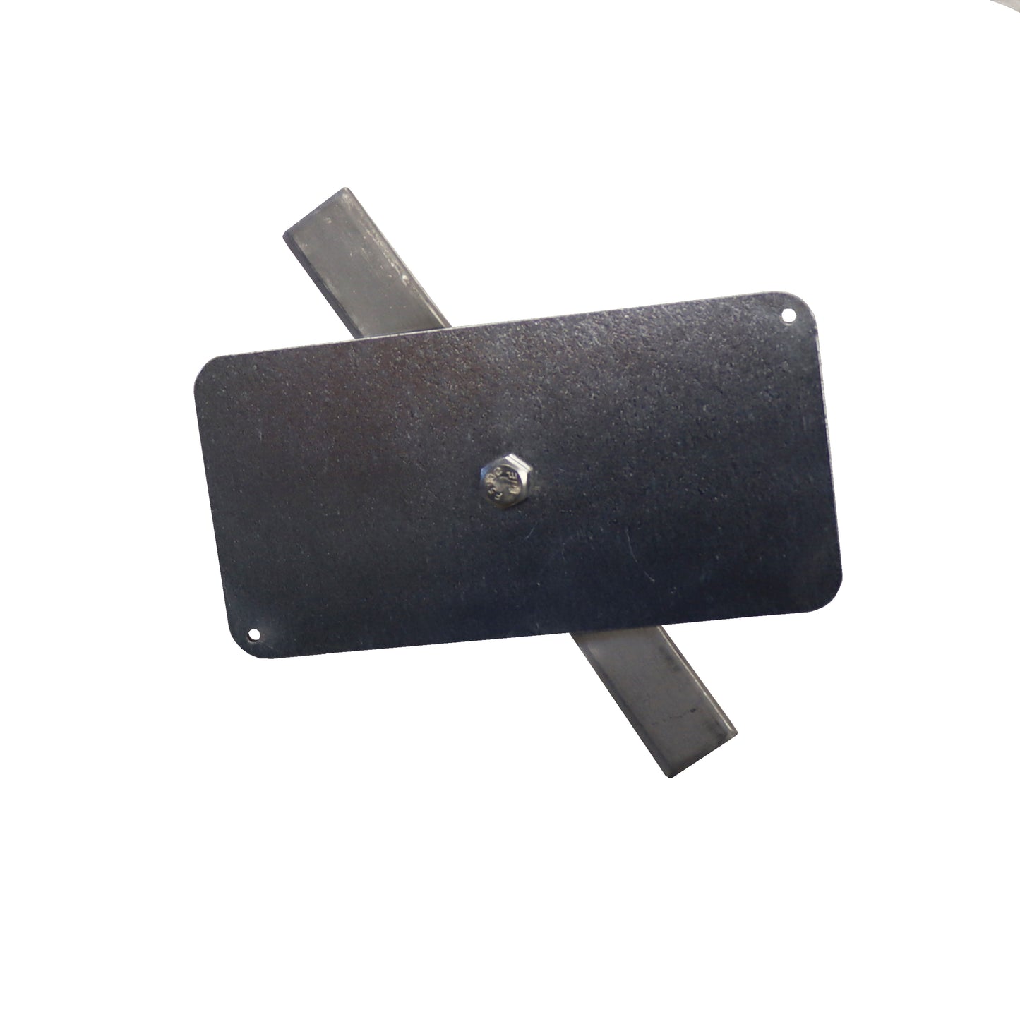 Flat Rectangle Hand Hole Cover 3" x 6" (Part # 88-00009)