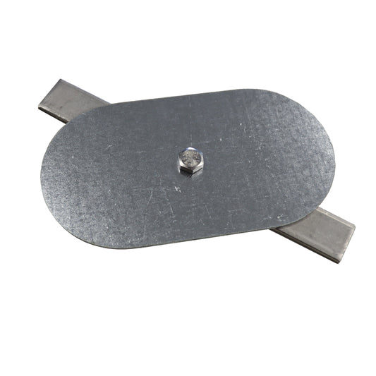 Flat Oval Hand Hole Cover 3" x 5-1/2" (Part # 88-00010)
