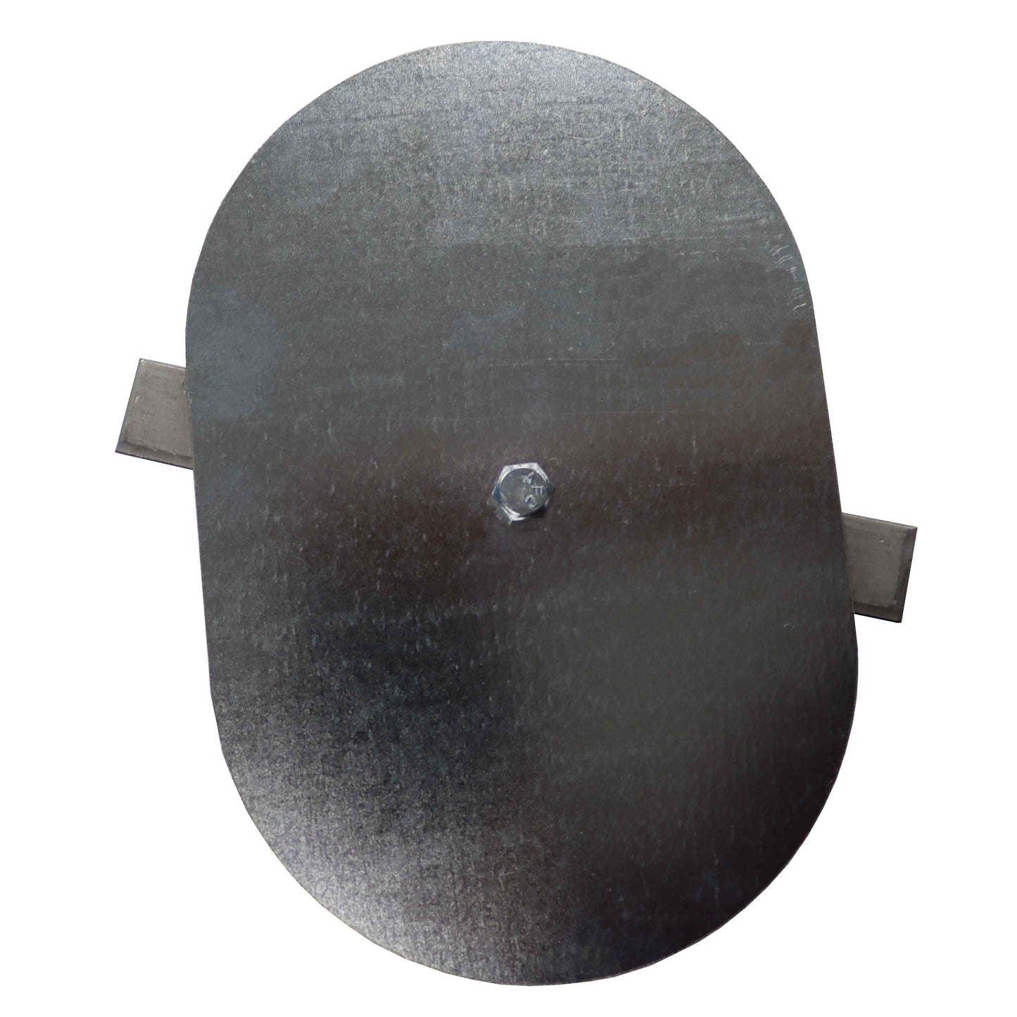 Oval Hand Hole Cover for Light Poles- 5" x 7 1/2" Flat (Part # 88-00011)
